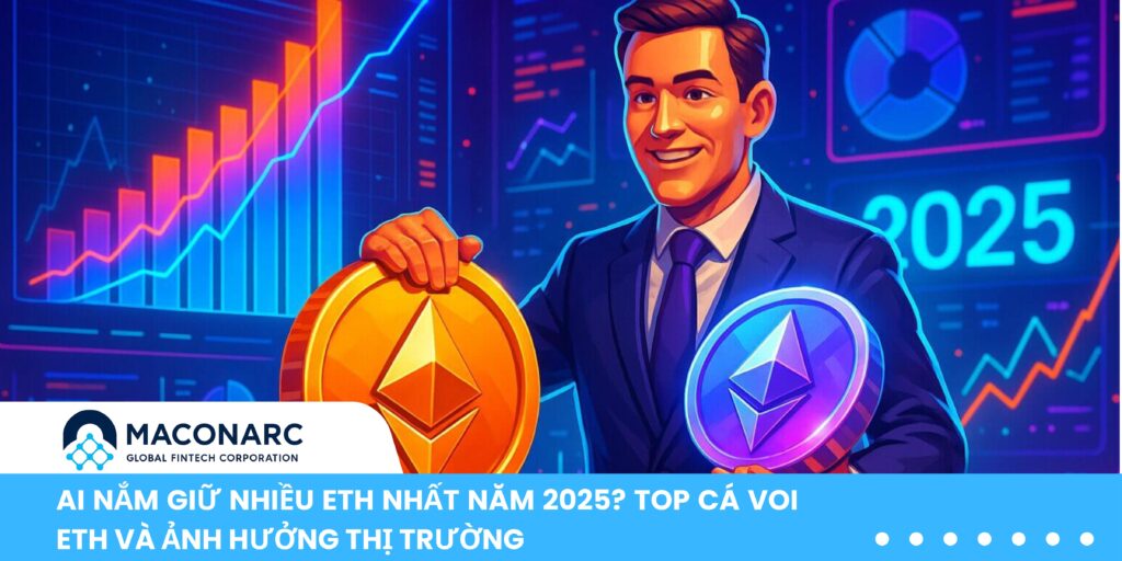 Ai nắm giữ nhiều ETH nhất năm 2025? Top cá voi ETH và ảnh hưởng thị trường Ai đang nắm giữ nhiều ETH nhất