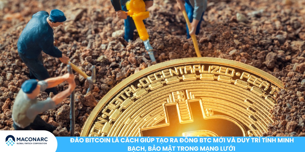 Đào Bitcoin là gì? Toàn cảnh cách hoạt động, hình thức và rủi ro Đào Bitcoin là cách giúp tạo ra đồng BTC mới và duy trì tính minh bạch, bảo mật trong mạng lưới