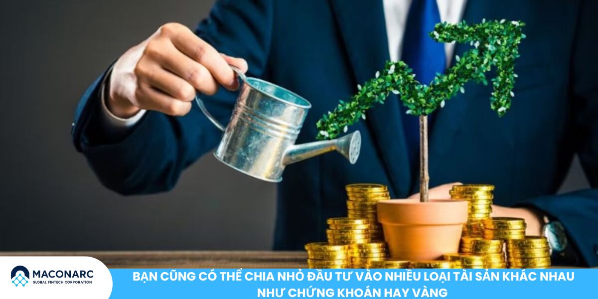 Dự đoán giá Bitcoin trong tương lai - Xu hướng, cơ hội và rủi ro nhà đầu tư cần biết Bạn cũng có thể chia nhỏ đầu tư vào nhiều loại tài sản khác nhau như chứng khoán hay vàng
