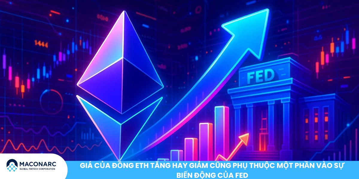 Dự đoán giá ETH trong tương lai: Phân tích xu hướng, kịch bản 2025 - 2030 - 2040 Giá của đồng ETH tăng hay giảm cũng phụ thuộc một phần vào sự biến động của FED