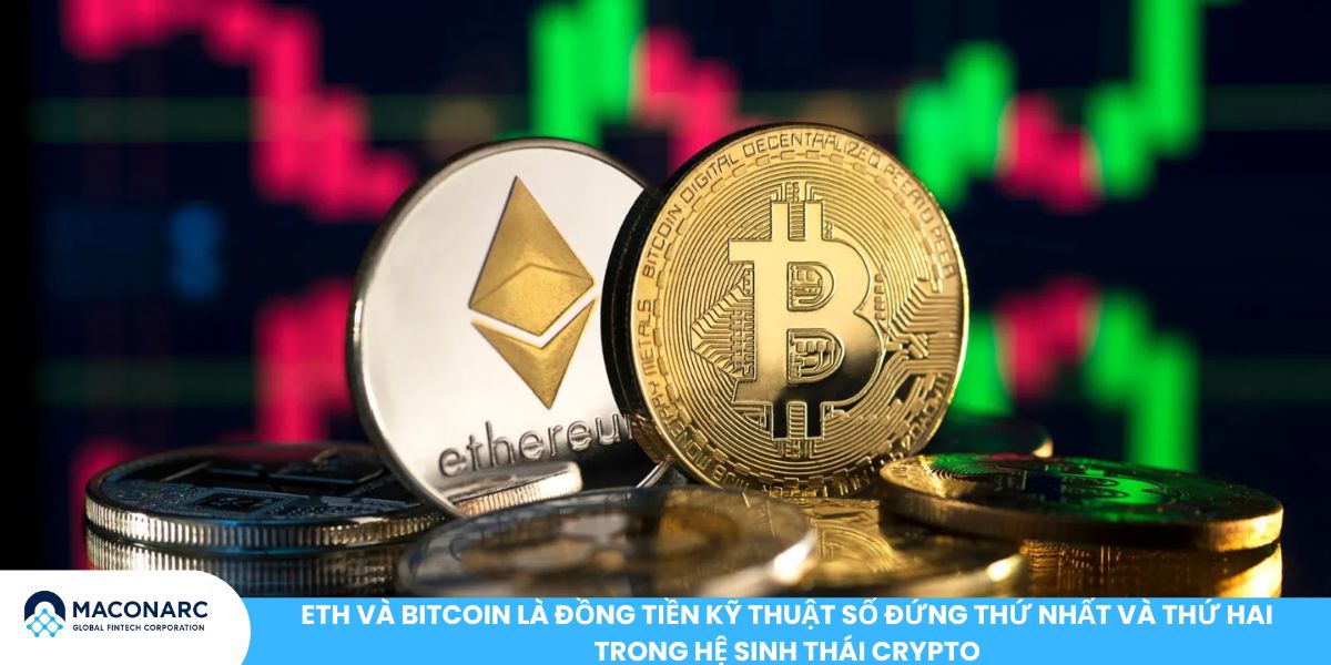 ETH và Bitcoin: So sánh chi tiết hai đồng tiền mã hóa lớn nhất thị trường ETH và Bitcoin là đồng tiền kỹ thuật số đứng thứ nhất và thứ hai trong hệ sinh thái Crypto