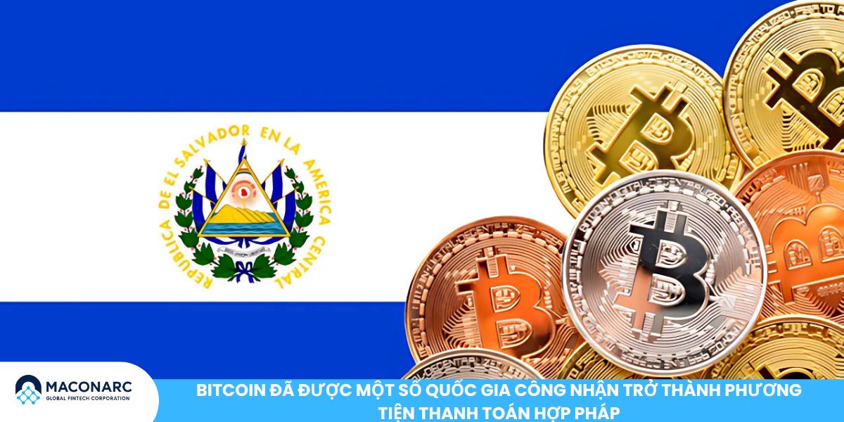 ETH và Bitcoin: So sánh chi tiết hai đồng tiền mã hóa lớn nhất thị trường Bitcoin đã được một số quốc gia công nhận trở thành phương tiện thanh toán hợp pháp