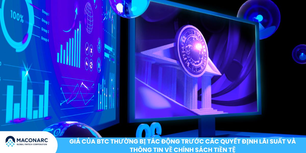 Mối liên quan giữa FED và Bitcoin: Tác động từ chính sách tiền tệ Mỹ Giá của BTC thường bị tác động trước các quyết định lãi suất và thông tin về chính sách tiền tệ