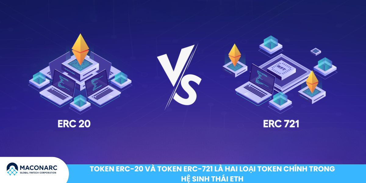 Top 10 đồng coin hệ sinh thái ETH đáng quan tâm năm 2025 Token ERC-20 và Token ERC-721 là hai loại token chính trong hệ sinh thái ETH