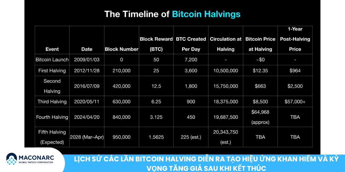 Yếu tố nào tác động đến giá của Bitcoin? Kinh tế, Chính trị hay Truyền thông Lịch sử các lần Bitcoin Halving diễn ra tạo hiệu ứng khan hiếm và kỳ vọng tăng giá sau khi kết thúc