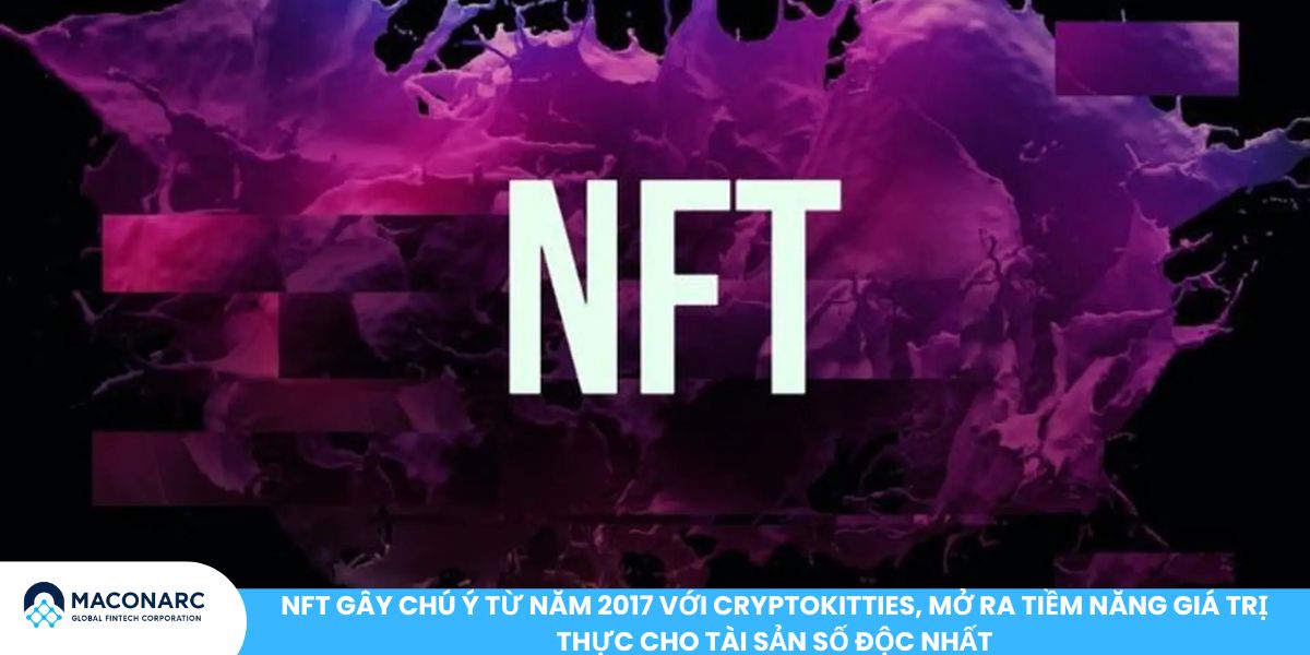 NFT gây chú ý từ năm 2017 với CryptoKitties, mở ra tiềm năng giá trị thực cho tài sản số độc nhất