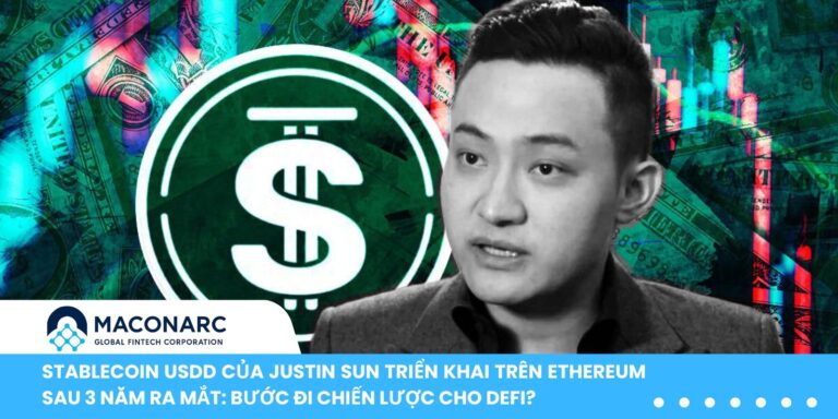 Stablecoin USDD của Justin Sun triển khai trên Ethereum sau 3 năm ra mắt