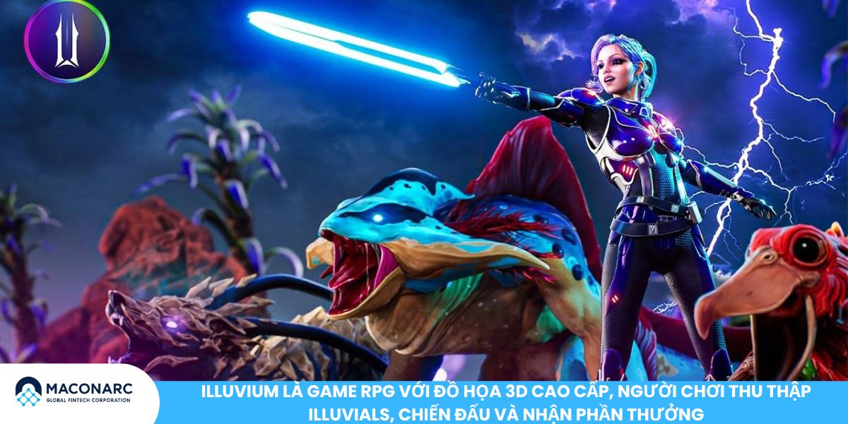 Top 10 dự án GameFi nổi bật 2025: Cơ hội đầu tư không thể bỏ lỡ Illuvium là game RPG với đồ họa 3D cao cấp, người chơi thu thập Illuvials, chiến đấu và nhận phần thưởng