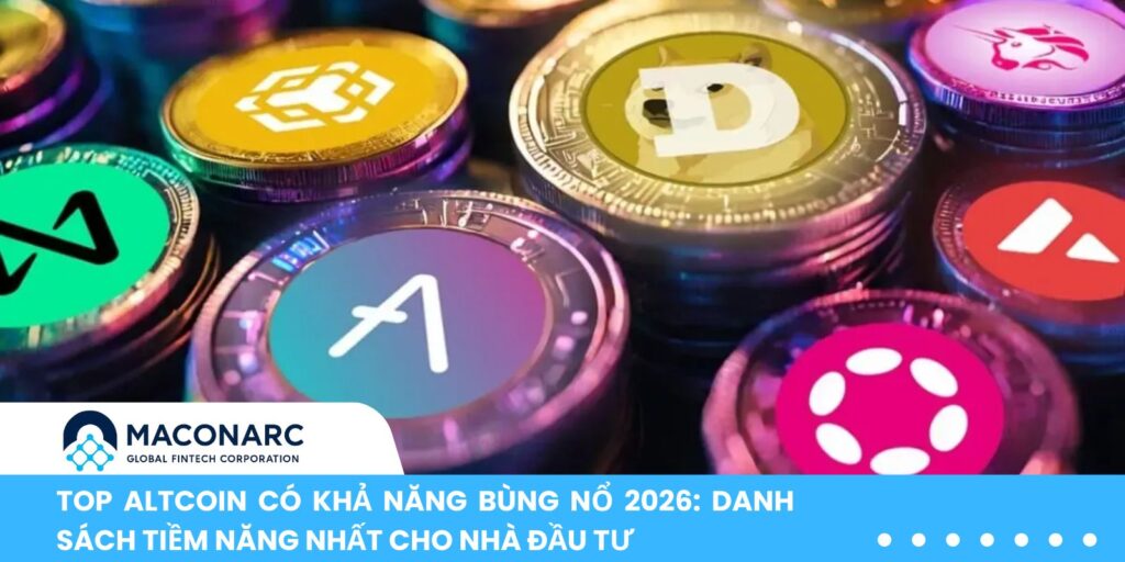Top altcoin có khả năng bùng nổ 2026
