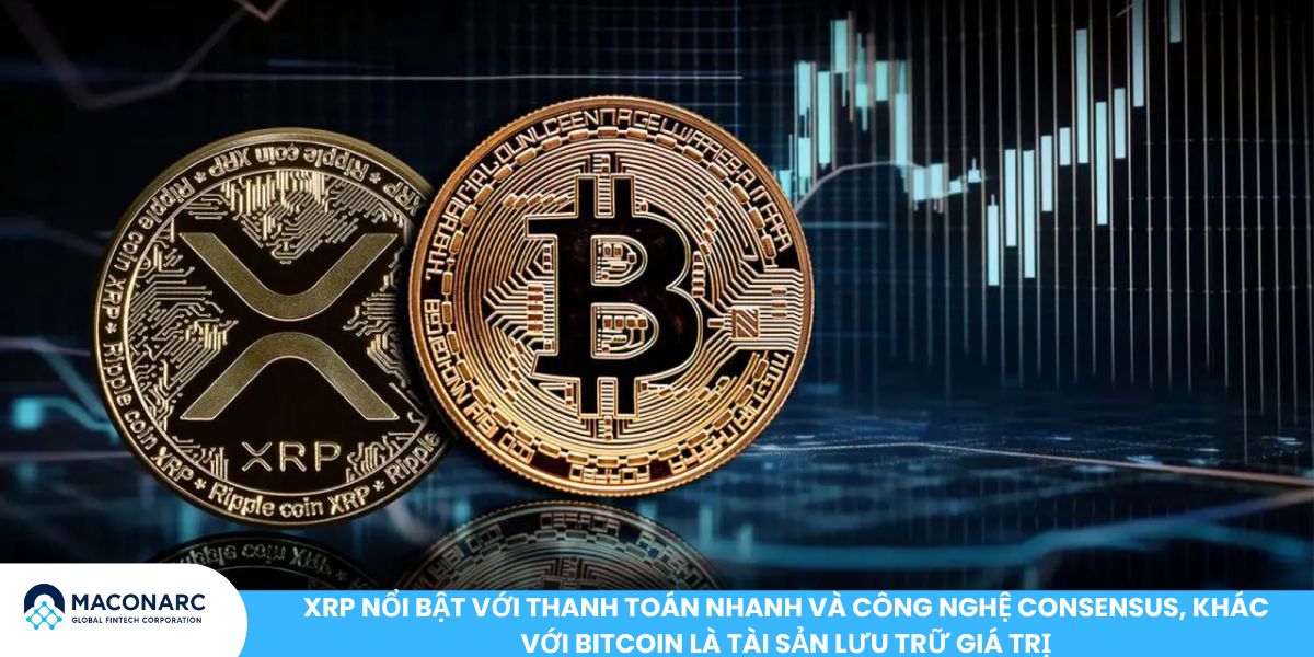 XRP là gì? Hướng dẫn chi tiết về đồng tiền số Ripple cho nhà đầu tư XRP nổi bật với thanh toán nhanh và công nghệ consensus, khác với Bitcoin là tài sản lưu trữ giá trị